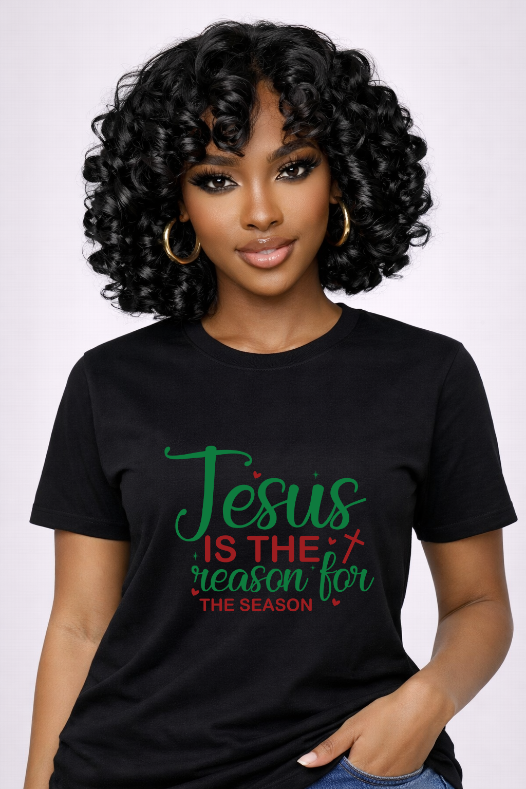 Jesus is the Reason Crewneck Tee