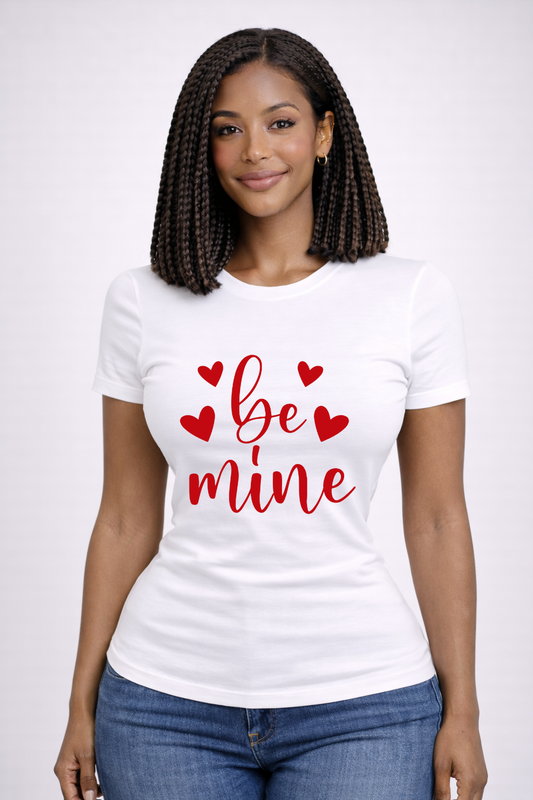 Be Mine Valentine Crewneck Tee