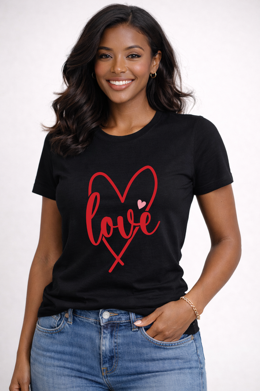 Love Crewneck Tee