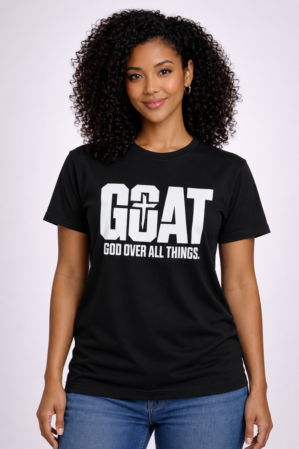 "GOAT" Crew Neck Tee