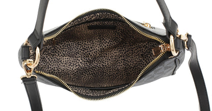 Geometric Monogram Designer Bag with matching Wallet