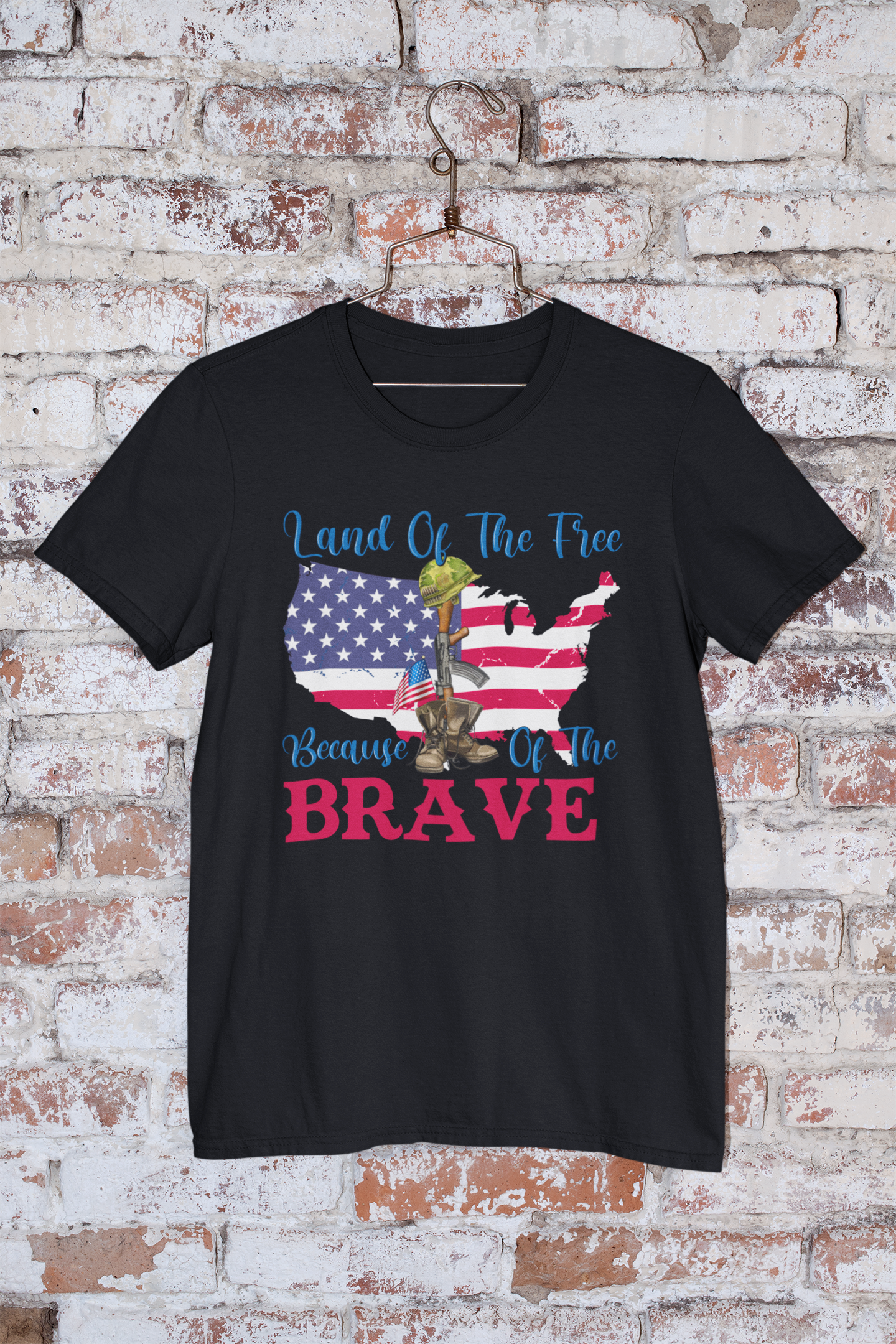 Because of the Brave Crewneck Tee