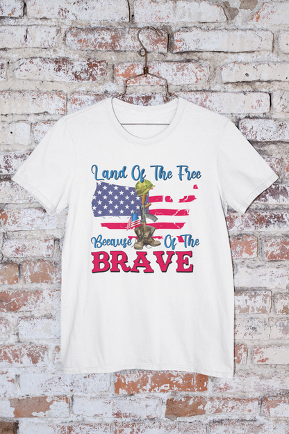 Because of the Brave Crewneck Tee
