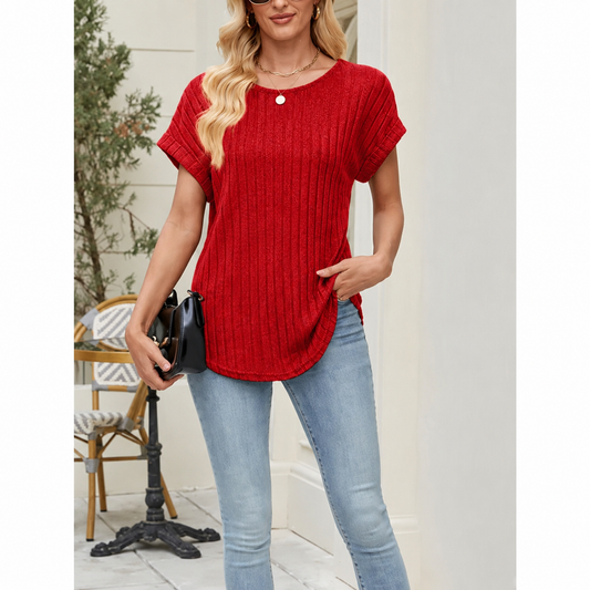 Casual Short Sleeve Top