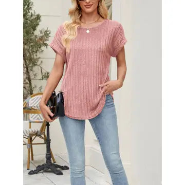 Casual Short Sleeve Top