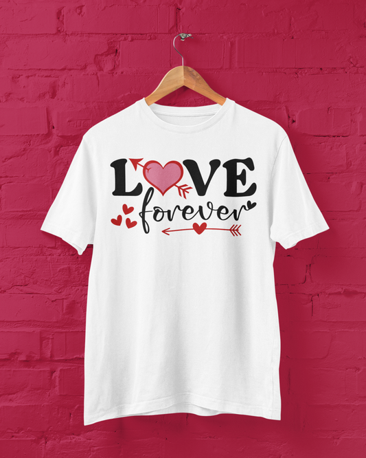 Love Forever Valentine Crewneck Tee