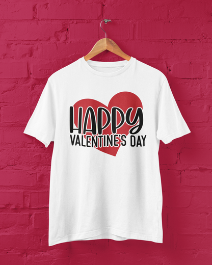 Happy Valentines Day Crewneck Tee