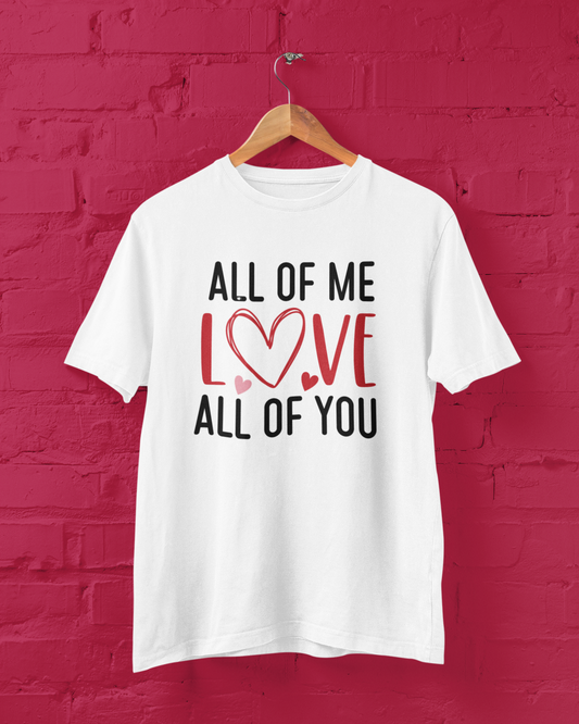 All of Me Valentine Crewneck Tee